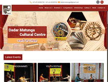 Tablet Screenshot of dadarmatungaculturalcentre.org